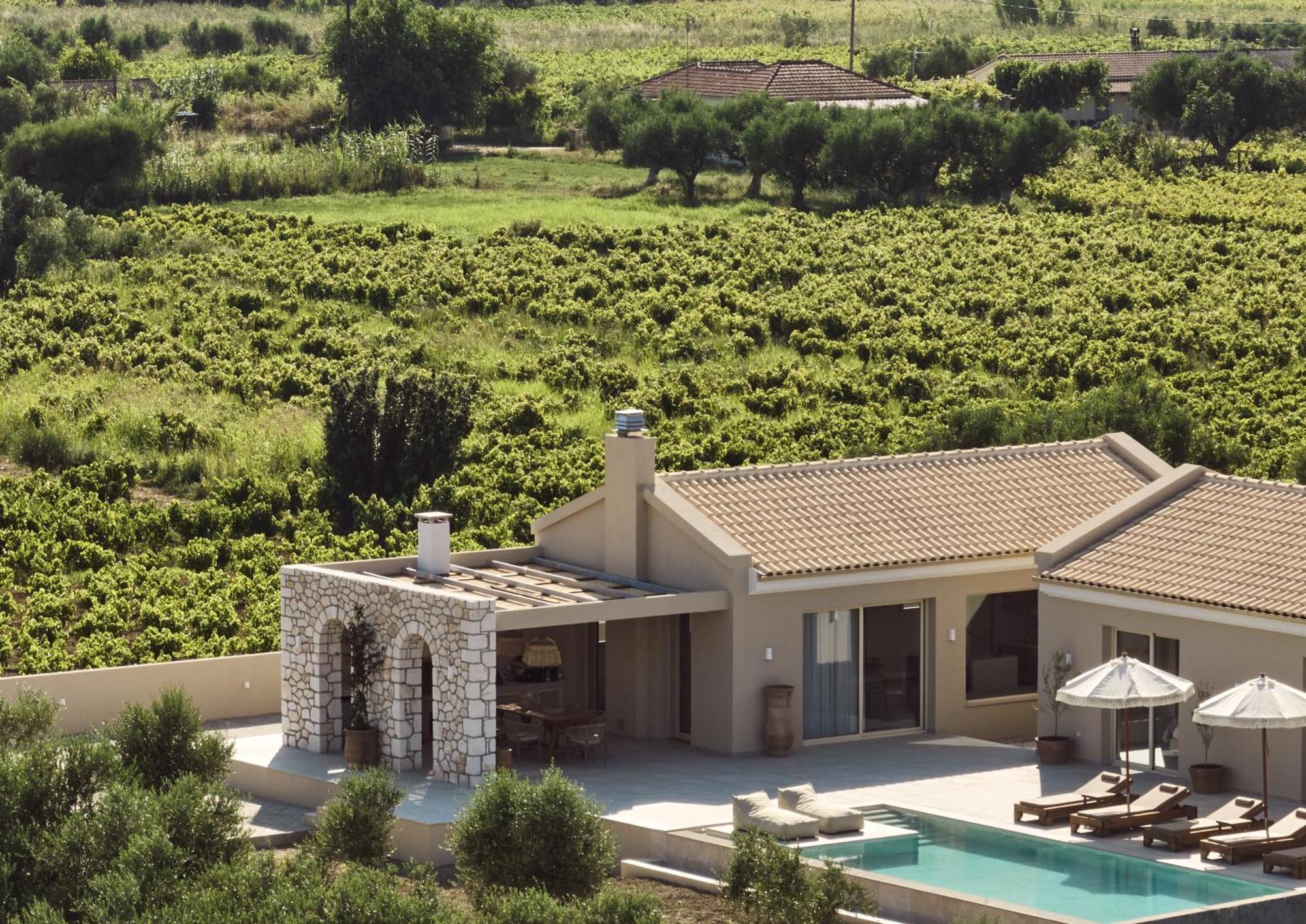 Uvetta Villa Makhairádhon Exterior foto