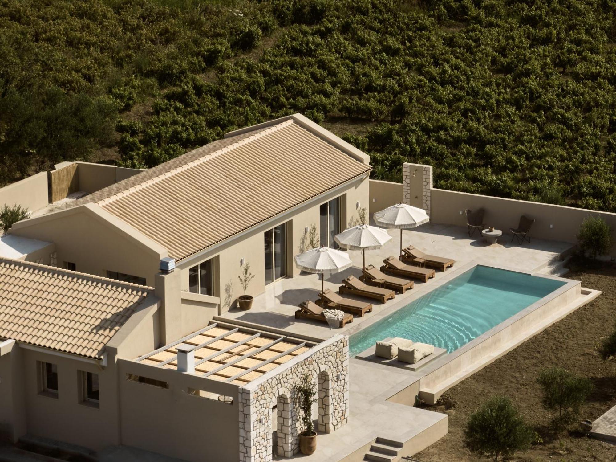 Uvetta Villa Makhairádhon Exterior foto